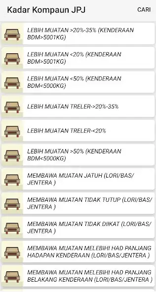 Play Kadar Saman Kenderaan Malaysia as an online game Kadar Saman Kenderaan Malaysia with UptoPlay
