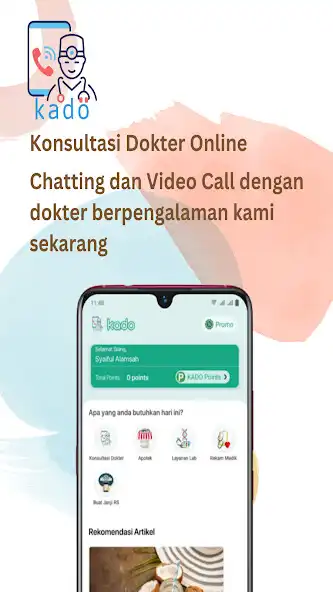 Play KADO - Chat  VidCall Dokter  and enjoy KADO - Chat  VidCall Dokter with UptoPlay