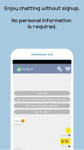 Play Kaffein (Multi Random Chat) as an online game Kaffein (Multi Random Chat) with UptoPlay