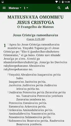 Play Kagwahiva (Tenharim) - Bible  and enjoy Kagwahiva (Tenharim) - Bible with UptoPlay