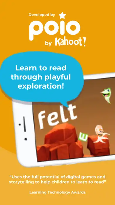 Play Kahoot! Learn to Read by Poio  and enjoy Kahoot! Learn to Read by Poio with UptoPlay