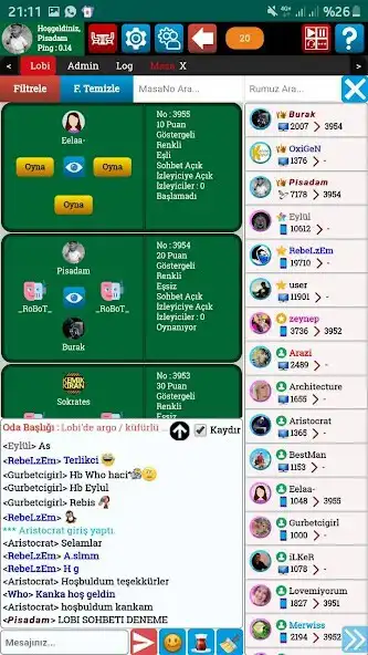 Play KahveOyun - Okey Oyna Sohbet as an online game KahveOyun - Okey Oyna Sohbet with UptoPlay