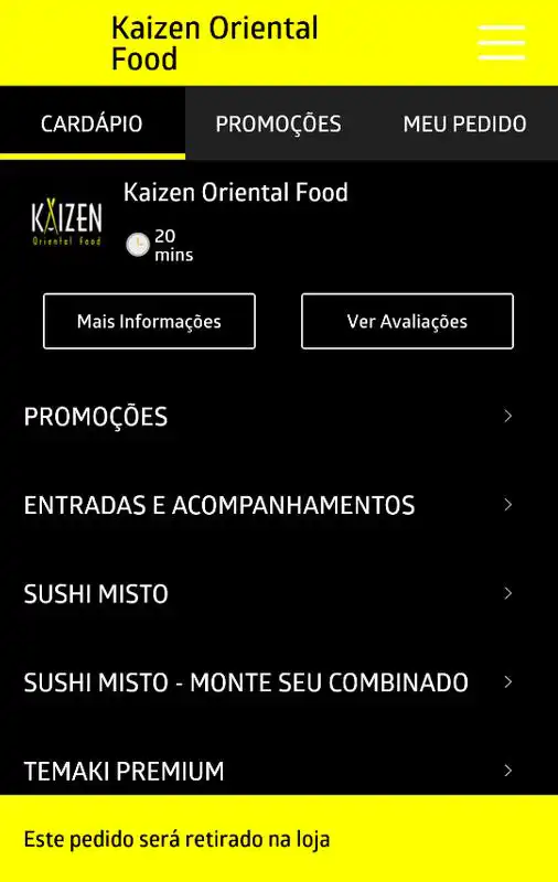 Play Kaizen Oriental Food