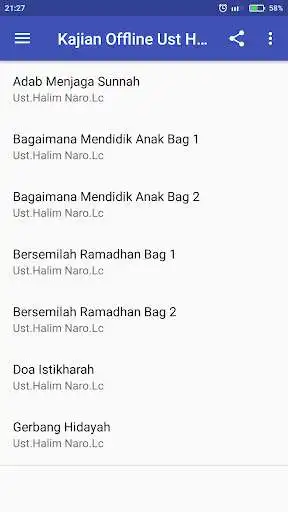 Play Kajian Full Offline Ust Armen Halim Naro
