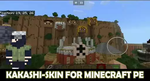 Play Kakashi-Skin for Minecraft as an online game Kakashi-Skin for Minecraft with UptoPlay