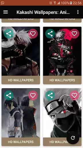Play Kakashi Wallpapers: Anime HD  and enjoy Kakashi Wallpapers: Anime HD with UptoPlay