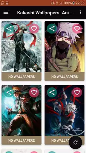 Play Kakashi Wallpapers: Anime HD as an online game Kakashi Wallpapers: Anime HD with UptoPlay