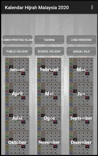 Play Kalendar Hijrah Malaysia  and enjoy Kalendar Hijrah Malaysia with UptoPlay