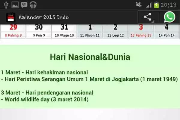 Play Kalender 2015 Indo