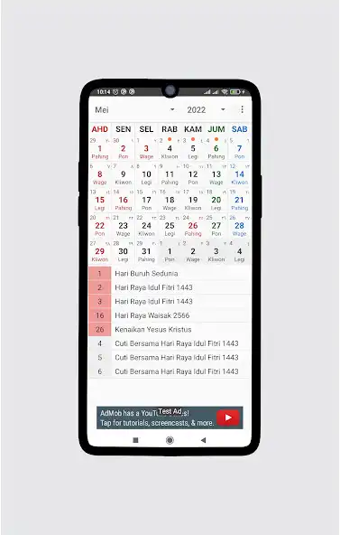 Play Kalender 2022 Libur Nasional  and enjoy Kalender 2022 Libur Nasional with UptoPlay