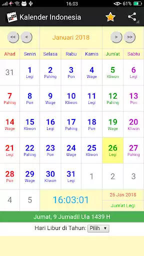 Play Kalender INDONESIA as an online game Kalender INDONESIA with UptoPlay