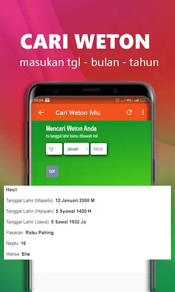 Play Kalender Jawa abadi  WUKU as an online game Kalender Jawa abadi  WUKU with UptoPlay