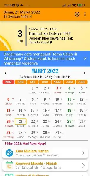 Play Kalender Lengkap Tanggal Merah as an online game Kalender Lengkap Tanggal Merah with UptoPlay