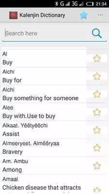 Play Kalenjin Dictionary