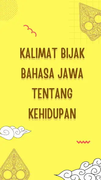 Play Kalimat Bijak Bahasa Jawa  and enjoy Kalimat Bijak Bahasa Jawa with UptoPlay