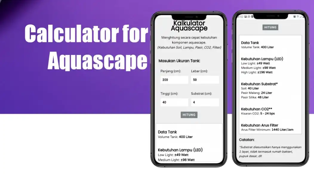 Play Kalkulator Aquascape baru as an online game Kalkulator Aquascape baru with UptoPlay