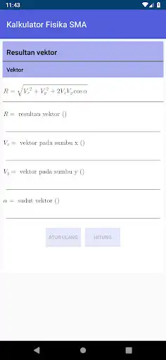 Play Kalkulator Fisika SMA as an online game Kalkulator Fisika SMA with UptoPlay