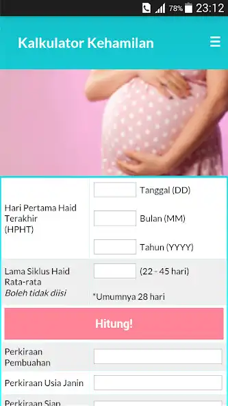 Play Kalkulator Kehamilan