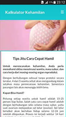 Play Kalkulator Kehamilan