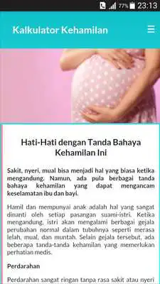 Play Kalkulator Kehamilan