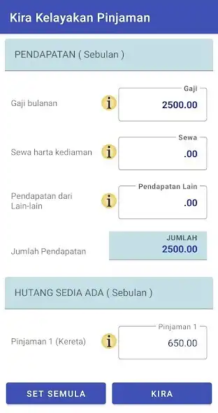 Play Kalkulator Kelayakan Pinjaman as an online game Kalkulator Kelayakan Pinjaman with UptoPlay