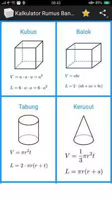 Play Kalkulator Rumus Bangun Ruang dan Bangun Datar Play Kalkulator Rumus Bangun Ruang dan Bangun Datar