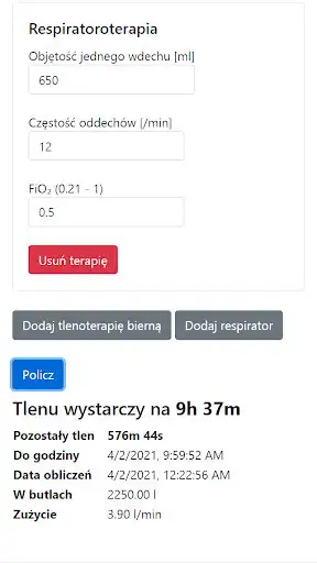 Play Kalkulator Tlenu as an online game Kalkulator Tlenu with UptoPlay