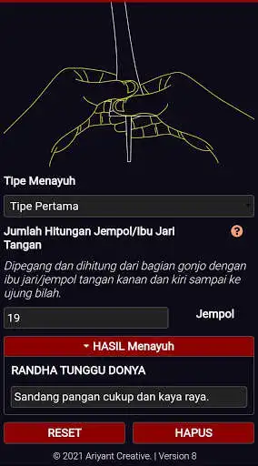 Play Kalkulator Weton Jawa Lengkap as an online game Kalkulator Weton Jawa Lengkap with UptoPlay