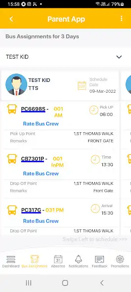 Play KAL Transport Parent App as an online game KAL Transport Parent App with UptoPlay