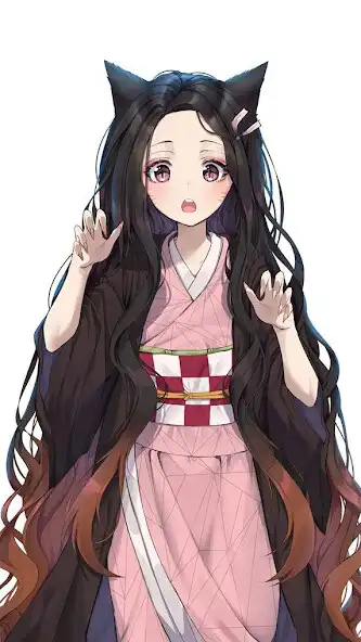 Play Kamado Nezuko Wallpaper HD 2K  and enjoy Kamado Nezuko Wallpaper HD 2K with UptoPlay