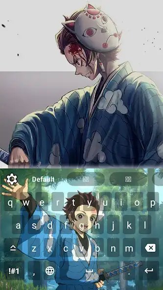 Play Kamado Tanjiro keyboard Theme as an online game Kamado Tanjiro keyboard Theme with UptoPlay