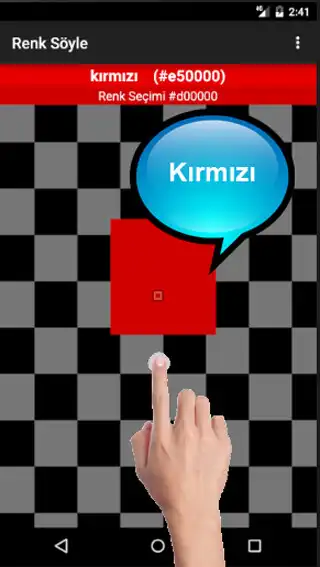 Play Kameradan Renk Söyle as an online game Kameradan Renk Söyle with UptoPlay