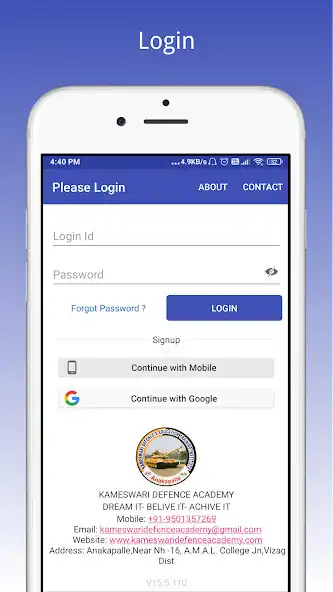 Play Kameswari Defence Academy as an online game Kameswari Defence Academy with UptoPlay