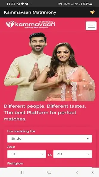 Play Kammavaari Matrimony  and enjoy Kammavaari Matrimony with UptoPlay