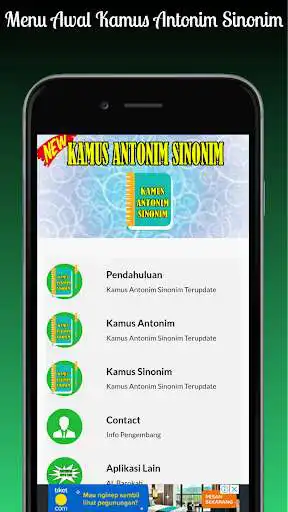 Play Kamus Antonim Sinonim  and enjoy Kamus Antonim Sinonim with UptoPlay