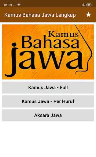 Play Kamus Bahasa Jawa Lengkap  and enjoy Kamus Bahasa Jawa Lengkap with UptoPlay