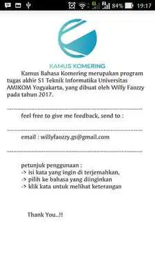 Play Kamus Bahasa Komering