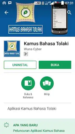 Play APK Kamus Bahasa Tolaki  and enjoy Kamus Bahasa Tolaki with UptoPlay com.kamustolaki