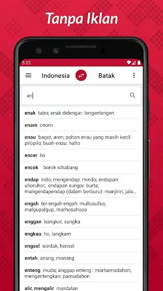 Play Kamus Batak Indonesia Lengkap as an online game Kamus Batak Indonesia Lengkap with UptoPlay