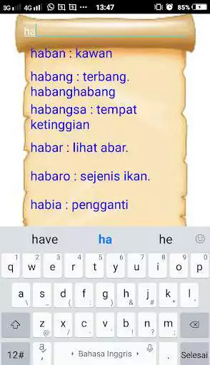 Play Kamus Batak Indonesia Offline as an online game Kamus Batak Indonesia Offline with UptoPlay