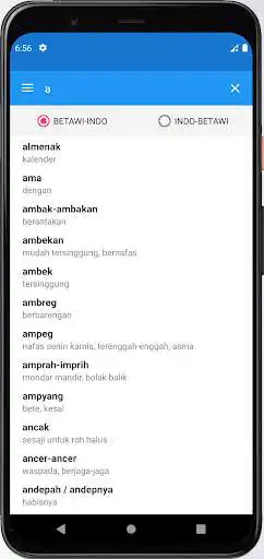 Play Kamus Betawi Lengkap as an online game Kamus Betawi Lengkap with UptoPlay