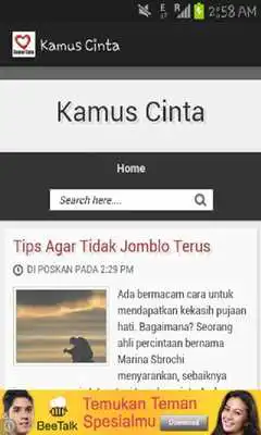 Play Kamus Cinta