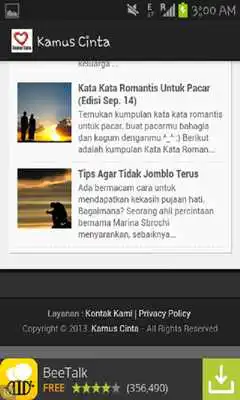 Play Kamus Cinta