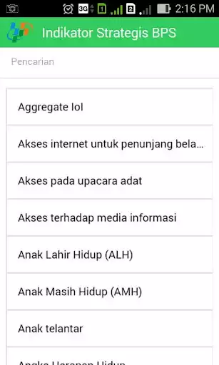 Play Kamus Indikator Statistik BPS