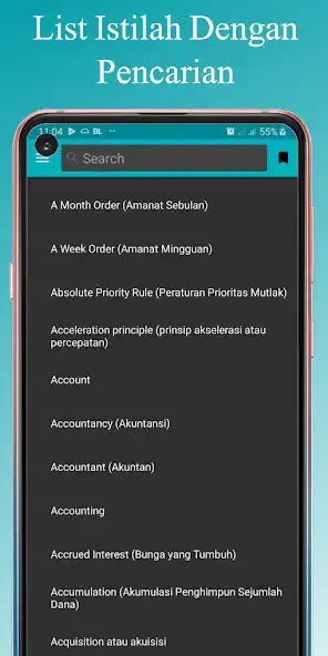 Play Kamus Istilah Ekonomi  and enjoy Kamus Istilah Ekonomi with UptoPlay