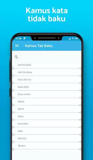 Play Kamus Kata Tidak Baku - Bahasa Indonesia  and enjoy Kamus Kata Tidak Baku - Bahasa Indonesia with UptoPlay