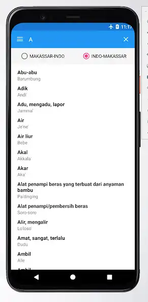 Play Kamus Makassar Indonesia as an online game Kamus Makassar Indonesia with UptoPlay