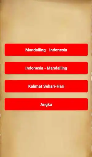Play Kamus Mandailing Indonesia Offline  and enjoy Kamus Mandailing Indonesia Offline with UptoPlay