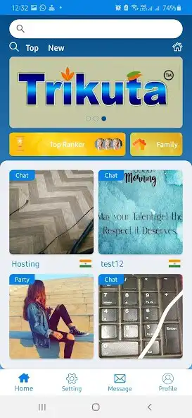Play KAMUTALK AUDIO VOICE CHAT ROOM as an online game KAMUTALK AUDIO VOICE CHAT ROOM with UptoPlay