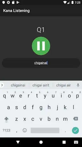 Play Kana Listening as an online game Kana Listening with UptoPlay